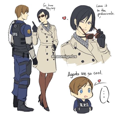 Leon and Ada (Resident Evil 2) | Resident evil funny, Resident evil girl, Resident evil game