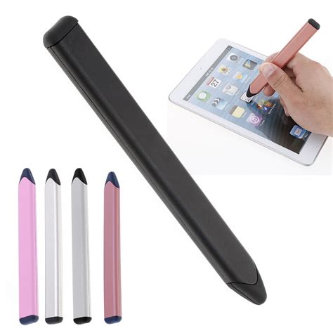 Flat Capacitive Touch Screen Pen Stylus For ipad for iPhone for Samsung ...