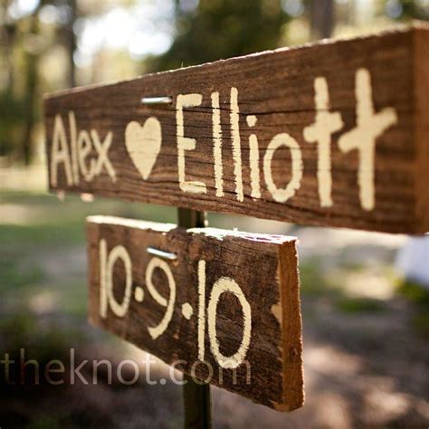 Wooden Wedding Signs