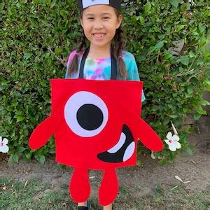 Numberblocks Costume Halloween Costume Birthday Costume - Etsy Canada