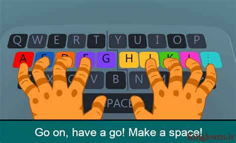 آموزش تایپ سریع فارسی | کینگ لرن