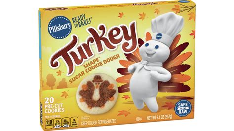 Pillsbury™ Shape™ Turkey Sugar Cookie Dough - Pillsbury.com