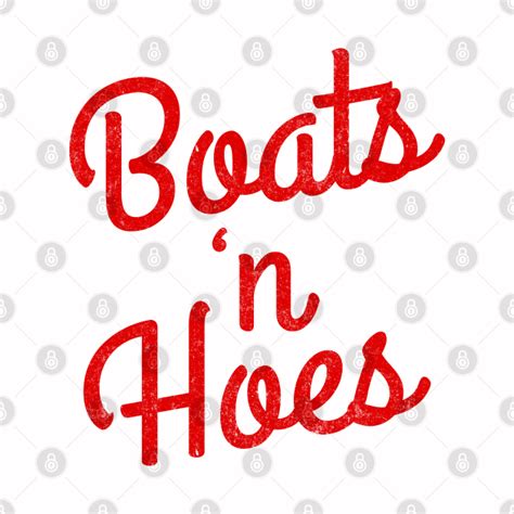 Boats 'N Hoes - Boats And Hoes - Baseball T-Shirt | TeePublic