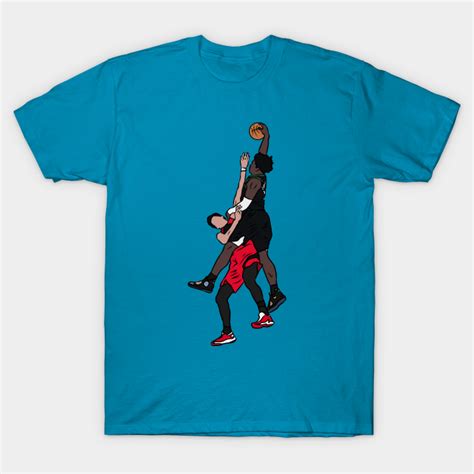 Anthony Edwards Dunk On Yuta Watanabe - Anthony Edwards - T-Shirt ...