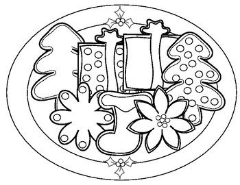 Best Coloring Christmas Cookies : Cookie Coloring Pages | Playing Learning - 85 of the best ...