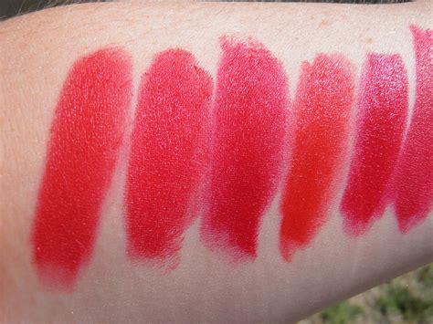 Vintage Musings Of A Modern Pinup: Vintage Red Lipstick Swatches #2