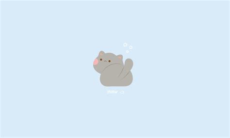 Premium Vector | Cute Cat Wallpaper Background pastel colour