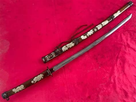COLLECTIBLE WWII JAPANESE Military Samurai Katana/Top Long Sword ...
