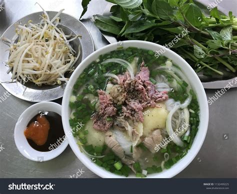 Vietnamese Pho Beef Vegetable Stock Photo 1132499225 | Shutterstock