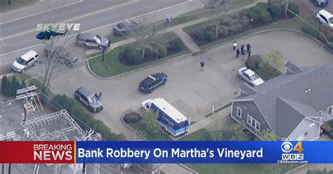 Martha's Vineyard bank robbed, police searching for armed suspects ...