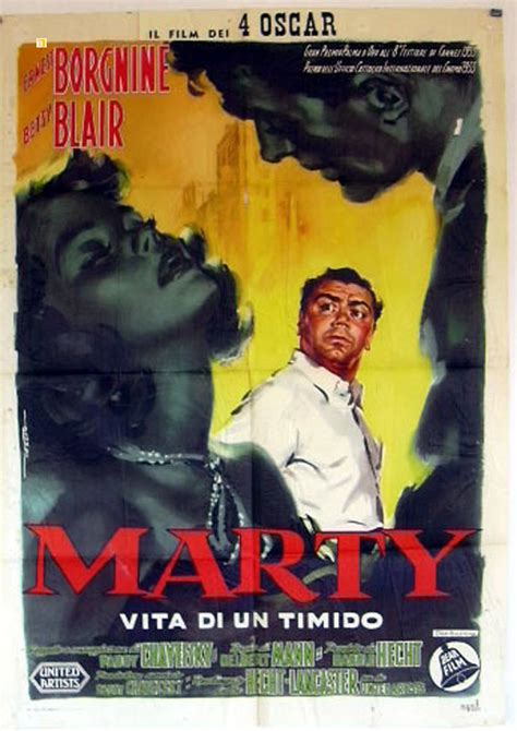 "MARTY" MOVIE POSTER - "MARTY" MOVIE POSTER