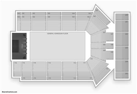 Tyson Events Center Seating Chart | Seating Charts & Tickets