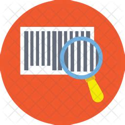 Barcode Search Icon - Download in Flat Style