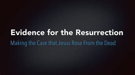 The Resurrection of Jesus - A Miracle in One of Three Ways