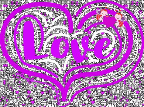 Doodle Heart Word Art Bees Free Stock Photo - Public Domain Pictures