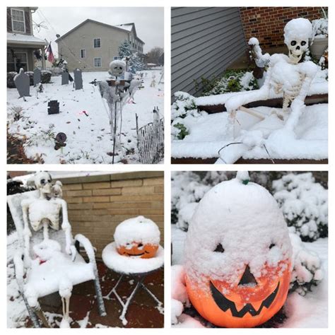 Snowy Halloween Photos From Patch Readers Across Illinois | Wheaton, IL Patch