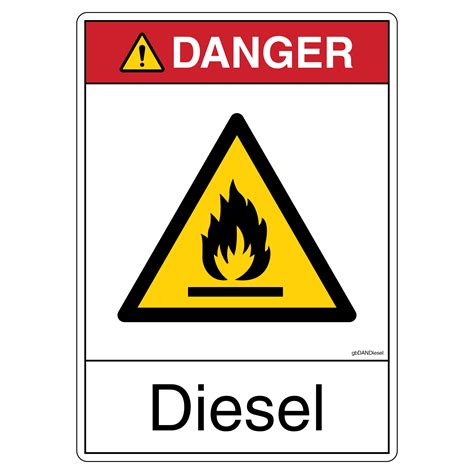 Danger Diesel Decal | GetBranded.com