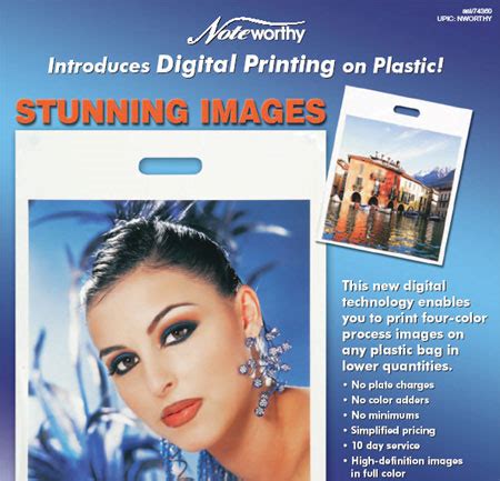 Custom Image Digitally Printed Plastic Shopping Bags | Starpack, Inc.