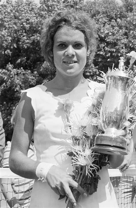 Two-time Wimbledon tennis winner Evonne Goolagong, 1971. Evonne became the only mother to have ...