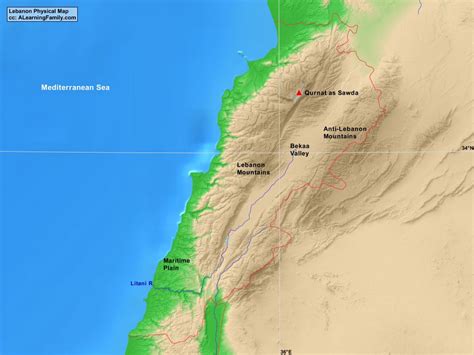 Lebanon Political Map A Learning Family - vrogue.co