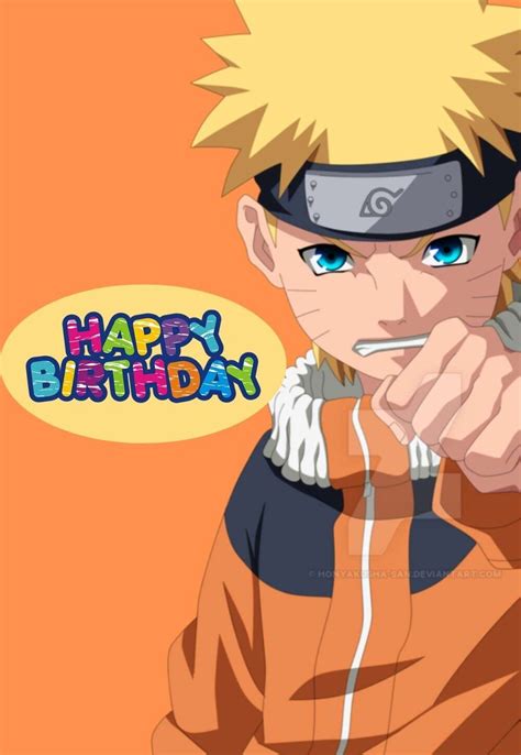 Birthday card printable, Happy birthday cards printable, Naruto birthday