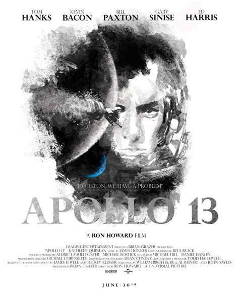 Apollo 13 - Movie Poster by IsaRebel1610 on DeviantArt