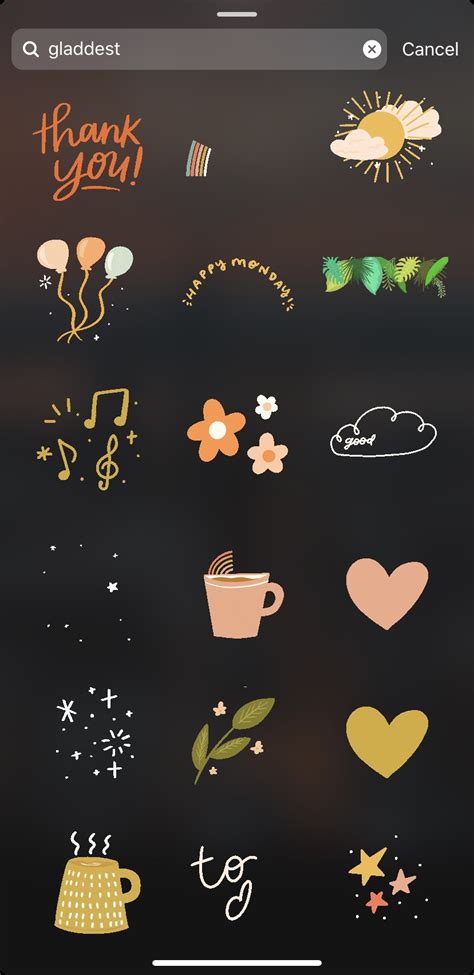 Cute Instagram Stickers to Make your Stories Aesthetic - Dana Berez