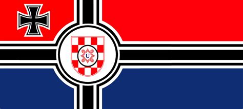 Flag of Reichskommissariat Kroatien by WolfMoon25 on DeviantArt