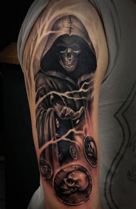 50 Grim Reaper Tattoo Designs - nenuno creative