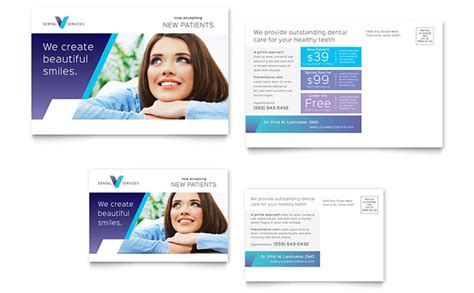 Dentist Postcard Template Design