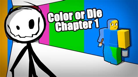 Color Or Die Chapter 1 Roblox + Secrets Full Gameplay Walkthrough - YouTube