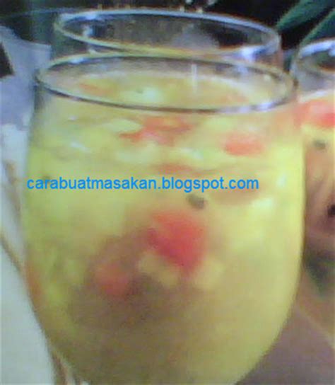 Cara Membuat Es Buah Segar - Cara Buat Masakan