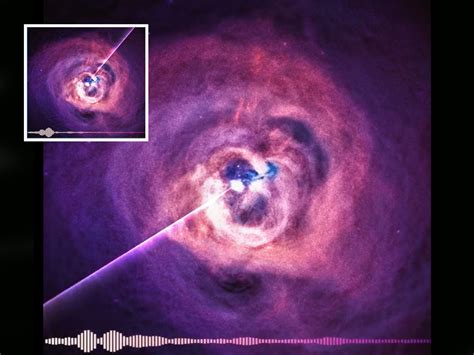 Unique black hole is trailed by 200,000 light-year-long tail of stars ...