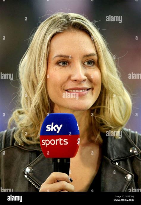 Sky Sports presenter Tamsin Greenway Stock Photo - Alamy