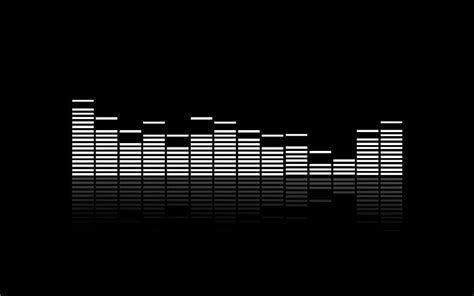 HD wallpaper: white and black equalizer illustration, sound, mixing ...