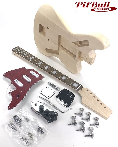 Offset Style Guitar Kits – Pit Bull Guitars