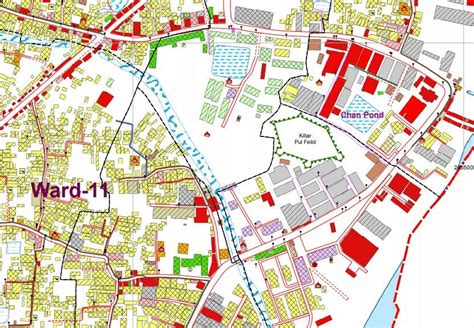 Figure Shows:: Part of Narayanganj City Corporation Map That Represents ...