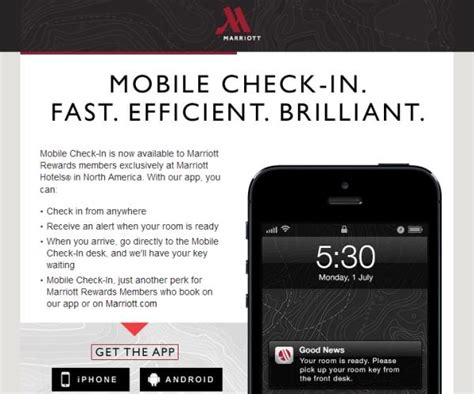 Marriott Mobile Check In Now Available At 300 Locations In North America - LoyaltyLobby