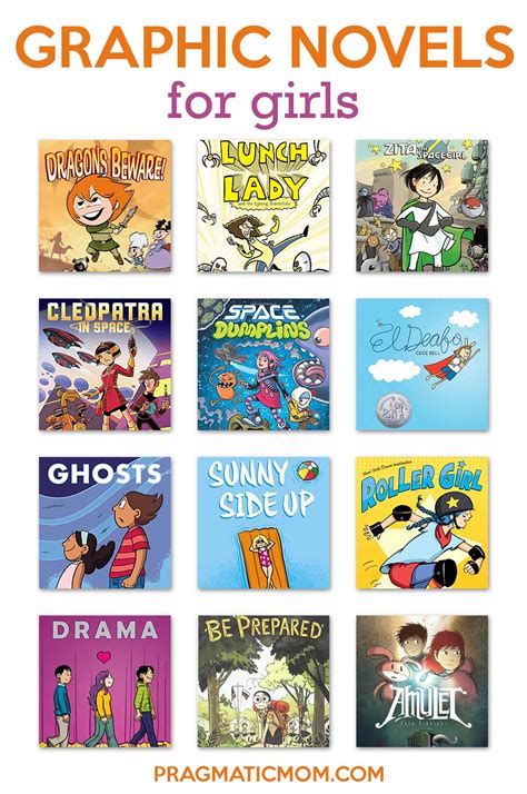 Graphic Novels for Girls (Age 6 and Up) - Pragmatic Mom