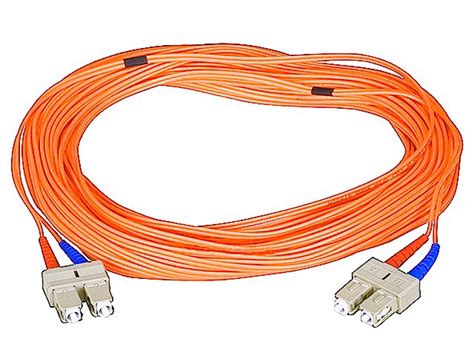 Fiber Optic Cable, SC/SC, Multi Mode, Duplex - 15 meter (62.5/125 Type ...