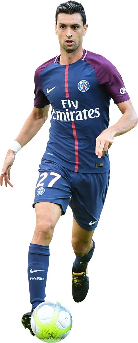 Javier Pastore Paris Saint-Germain football render - FootyRenders