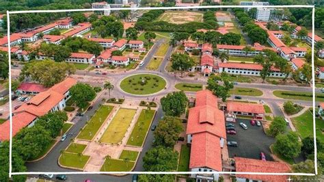 A leisure drive through the University of Ghana, Legon campus in Accra - YouTube