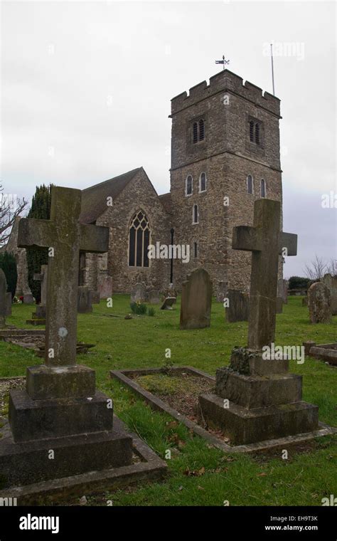 Aylesford church in Kent Stock Photo - Alamy