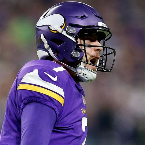 After Miracle TD vs. Saints, Case Keenum Leads Fans in Skol Chant ...