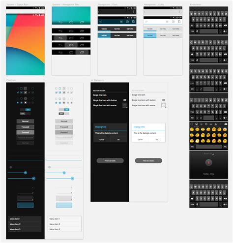 GitHub - wikichen/sketch-android-kit: Android GUI template for Sketch