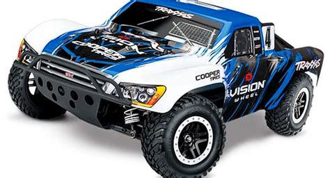 Traxxas Slash 4x4 VXL Brushless 4WD Short Course Truck RTR - Vision