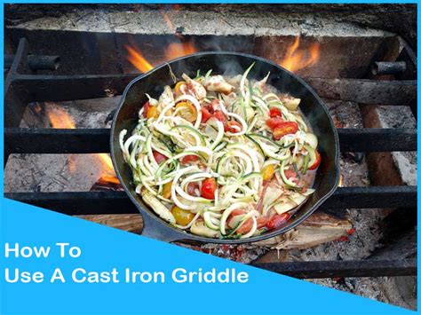 How To Use A Cast Iron Griddle | 3 Stunning Method Explained