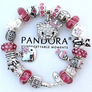 pandora hello kitty charm | ... -Pandora-Bracelet-Pink-Crystal-Hello ...