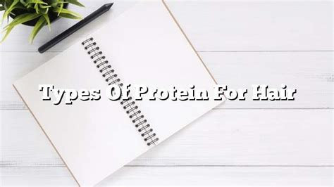 Types of protein for hair - ON THE WEB TODAY