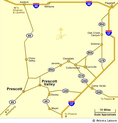 Prescott Az City Map - Pooh Ulrika